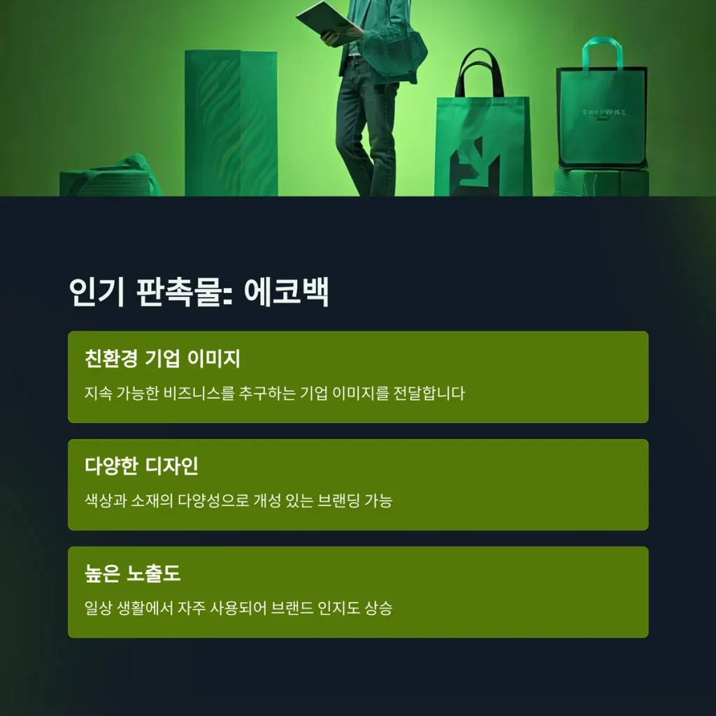 기업 판촉물 제작 에코백 주문제작 저렴한 곳