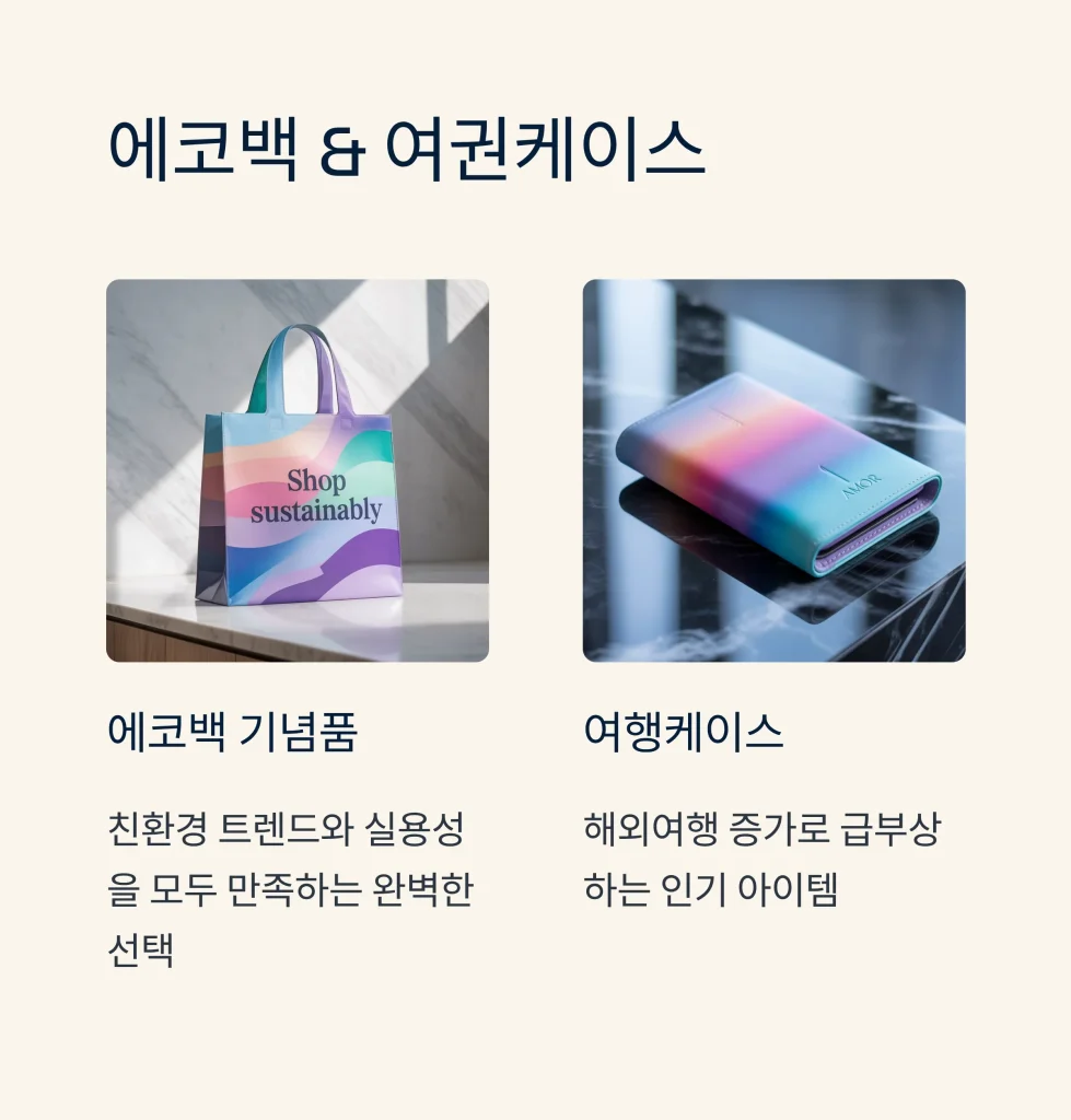 기념품 제작 에코백 제작 여행케이스 단체선물
