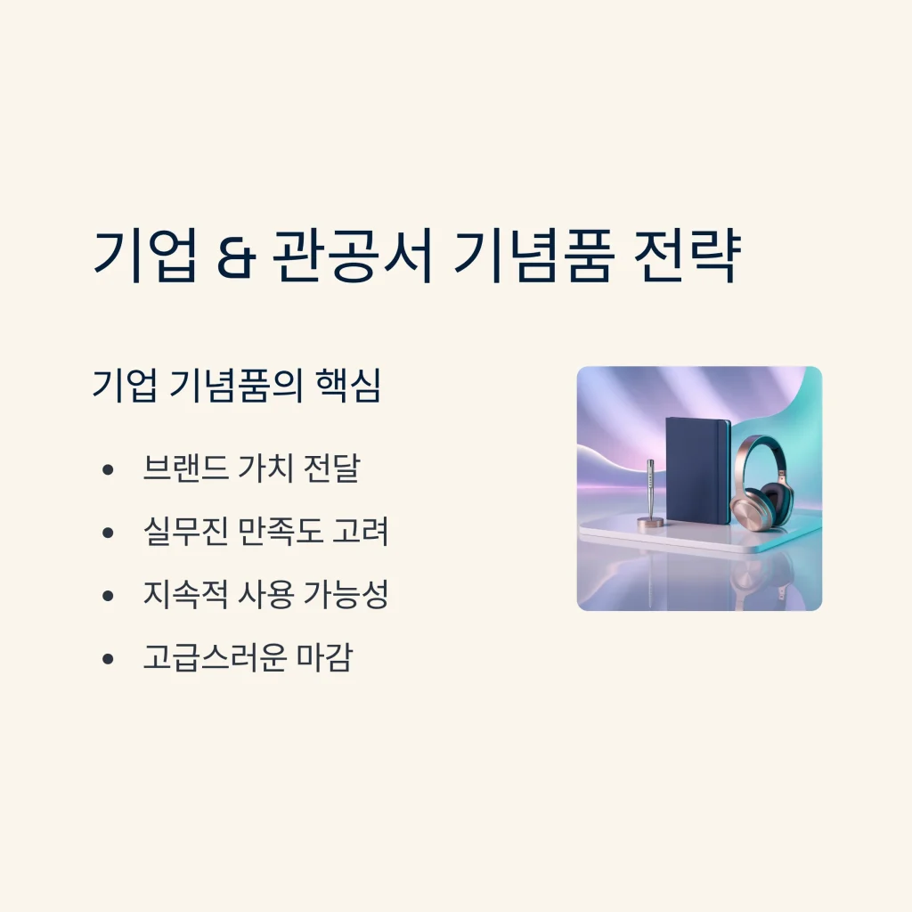 기념품 제작 기업 창립기념품
관공서 행사 기념품