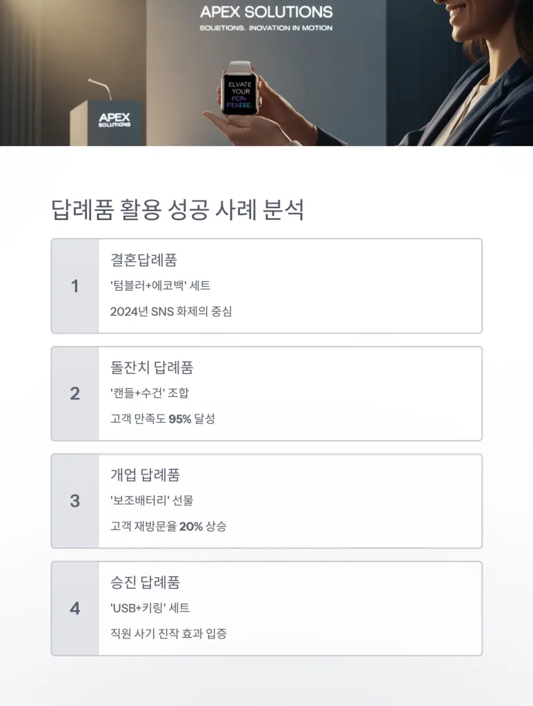 답례품 제작 소량주문제작 행사 답례품