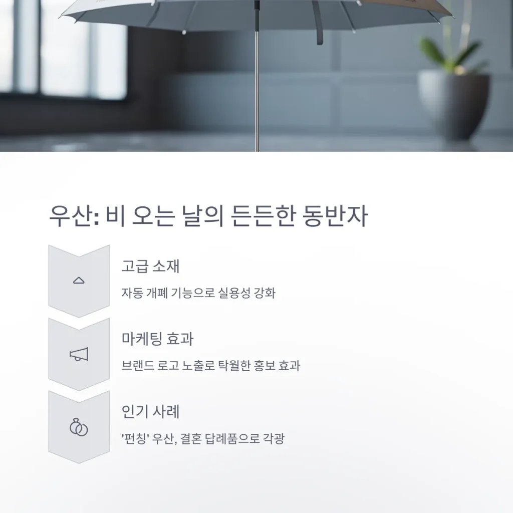 답례품 제작 답례 우산 선물 제작