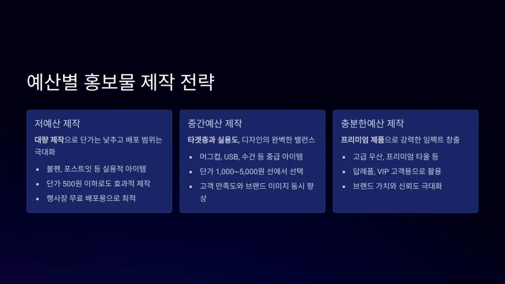 홍보물 제작 비용 저렴한 곳 추천