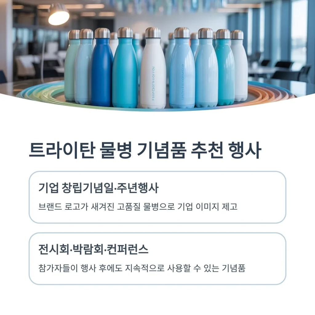 보틀 주문제작 박람회 답례품 제작